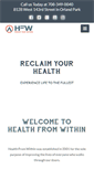 Mobile Screenshot of healthfromwithin.net